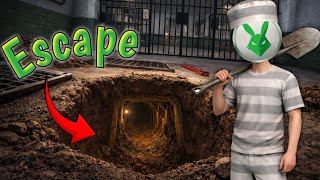 I Secretly Dug a Tunnel to Escape Prison!