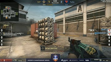 NiP vs FaZe | Defence by FaZe | Cache
