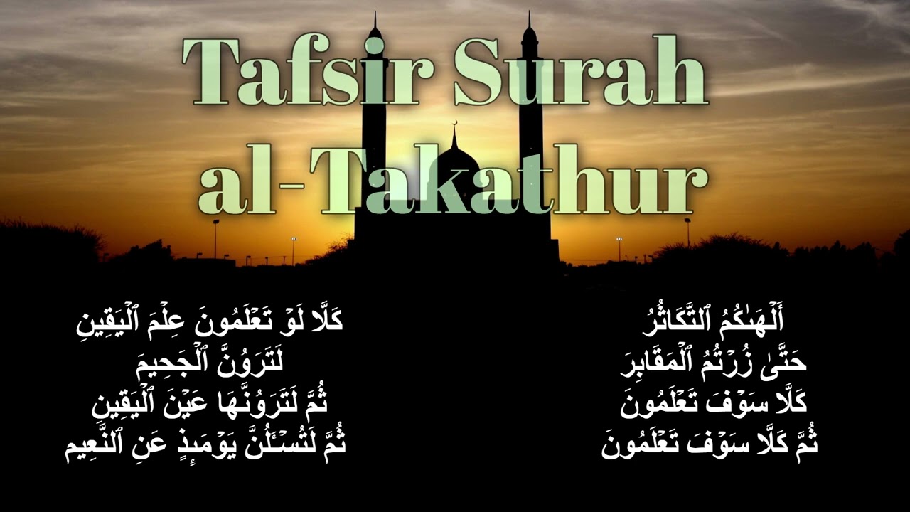 ''O mensen, overmatige accumulatie heeft jullie bezig gehouden''