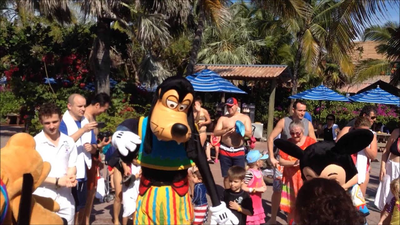 cruise tips and tricks carnival Character Dance Party on Disney's Castaway Cay