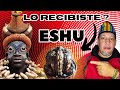 Eshu  estas consciente del poder de eshu   en  la mano de orula te entregan eshu ikofa owofakan