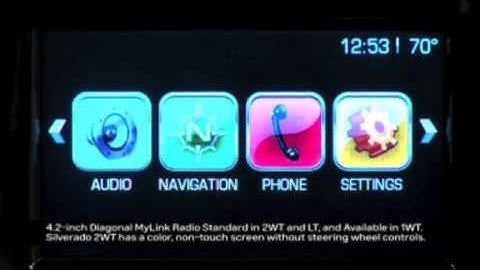 How to: Customize the Home Page Theme (2014 Silverado 4.2" MyLink)