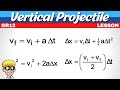 Vertical Projectile Motion Quiz