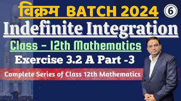 Chapter 3 Indefinite Integration Class 12th |  Exercise 3.2 A Part-3  | HSC Maths | Pawan Sir