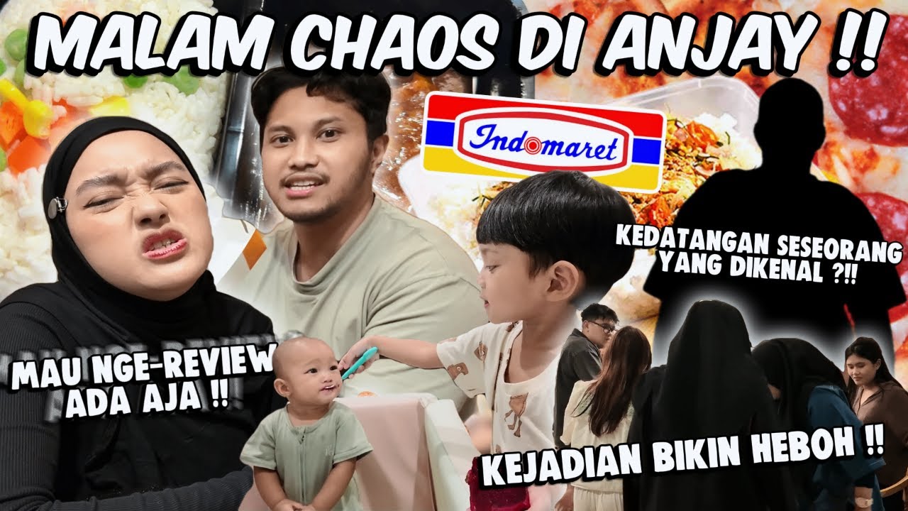 REVIEW MAKANAN INDOMARET LAGI !! ADA AJA KEJADIAN CHAOS ~