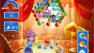 Bubble Witch 2 Saga Level 2192 with no booster & 7 bubbles left