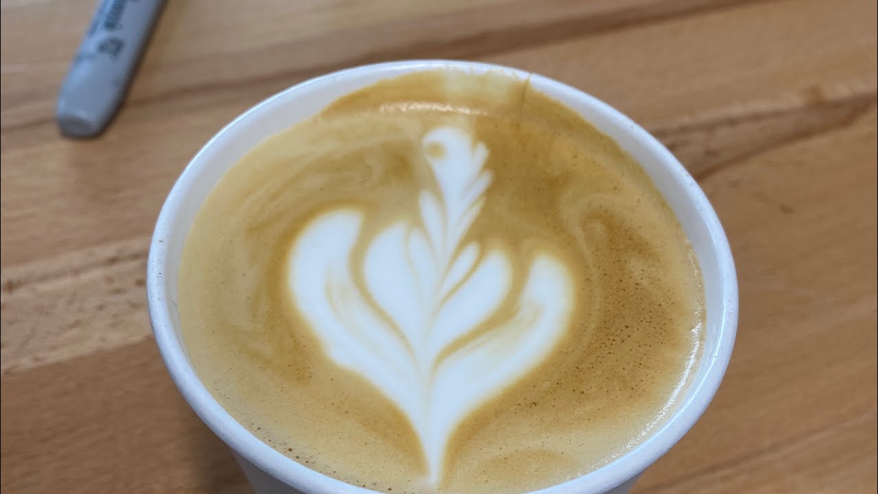 Milk Steaming Latte Art Practice Youtube 