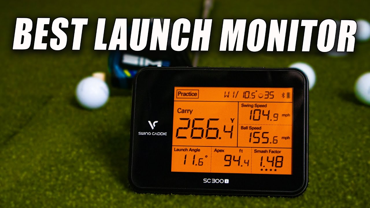 その他 SWING CADDIE SC300 Swing Caddie SC300i Portable Golf Launch Monitor – Voice Caddie