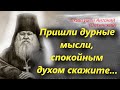 &quot;Не бойся мыслей мрачных, иди твёрдою стопою и призывай Господа со словами...&quot; Старец Антоний