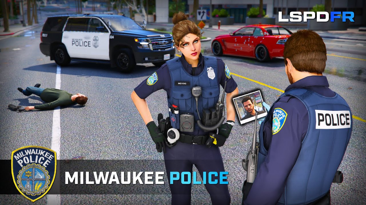 Officer Targeted in Hit Job as Multiple Armed Suspects Open Fire | Milwaukee Police | GTA5 LSPDFR