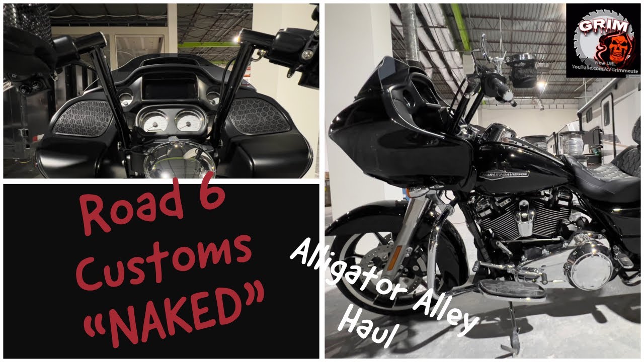 Road 6 Customs Bars. And a Harley Davidson Haul harleydavidson YouTube