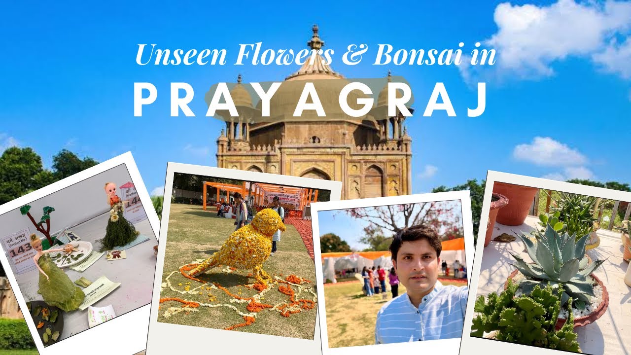 Winter Plant Exhibition 2025 🌸 | Rare Ornamental, Flowering & Bonsai Collection in Prayagraj