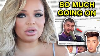 TRISHA PAYTAS CALLS OUT JAMES CHARLES FOR RETURNING (WEEKLY TEACAP)