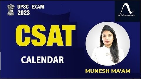 UPSC CSE 2023 Important Questions | Previous Year Questions | Calendar I By Munesh Ma