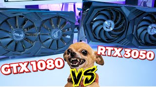 RTX 3050 vs GTX 1080  - РВЕ ЯК ТУЗИК ГАНЧІРКУ!