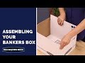 How to assemble a bankers boxofficial basic duty box