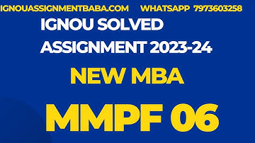 mmpf 06 , mmpf 6 solved assignment 2023-24,mmpf 6 solved assignment in english