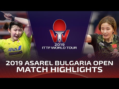 Hina Hayata vs Zhang Qiang | 2019 ITTF Bulgaria Open Highlights (Pre)