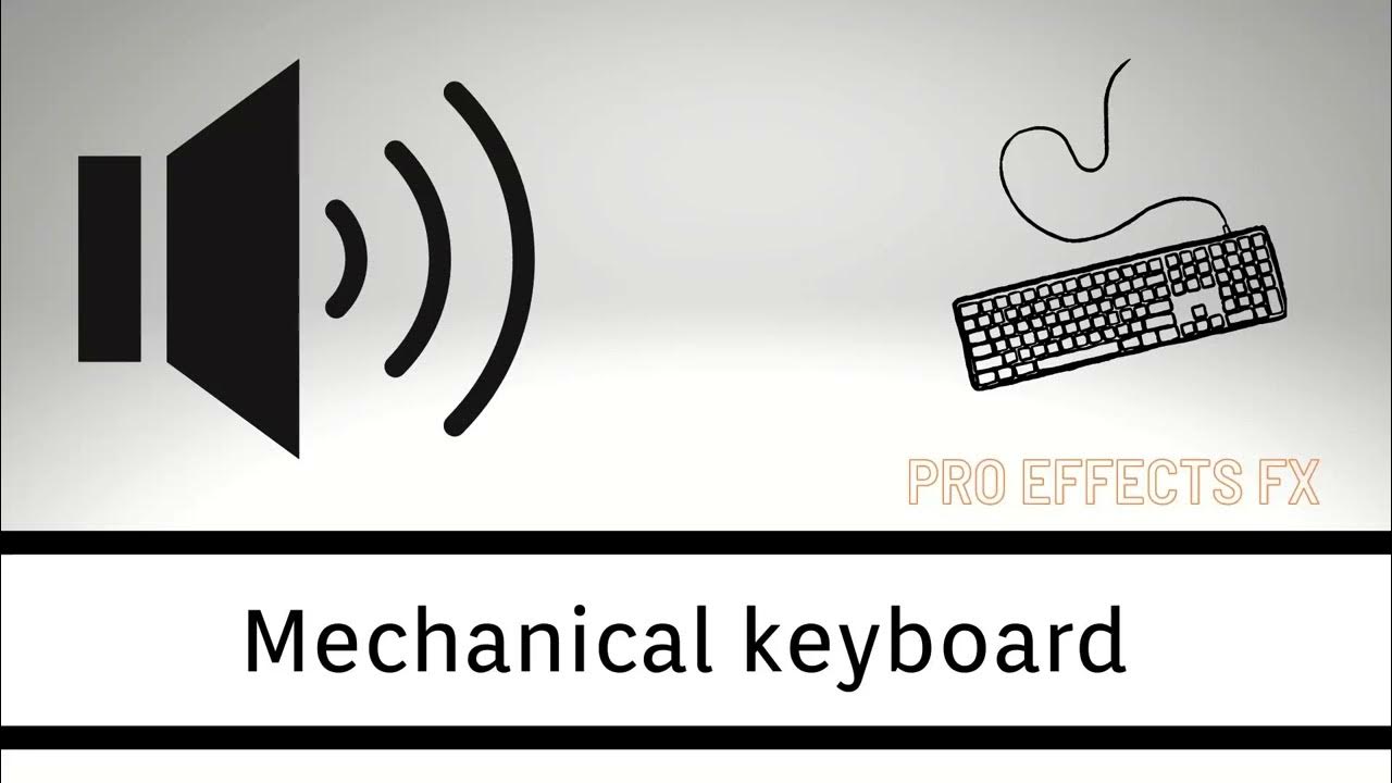 Mechanical keyboard Sound effect YouTube