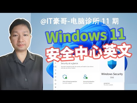 教程 | Win11安全中心变英文版了？2种方法快速变回中文！ (Windows安全中心汉化、安全中心界面组件包)