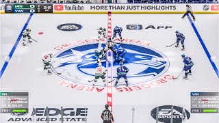 Vancouver Canucks vs Minnesota Wild 10/25/2026 NHL 27 Gameplay