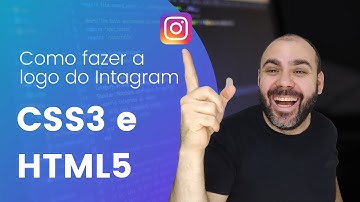 Como fazer a logo do instagram com HTML e CSS
