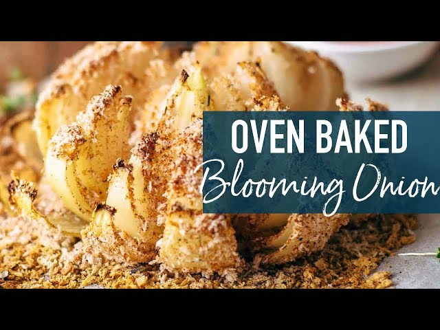 Zesty Baked Blooming Onion