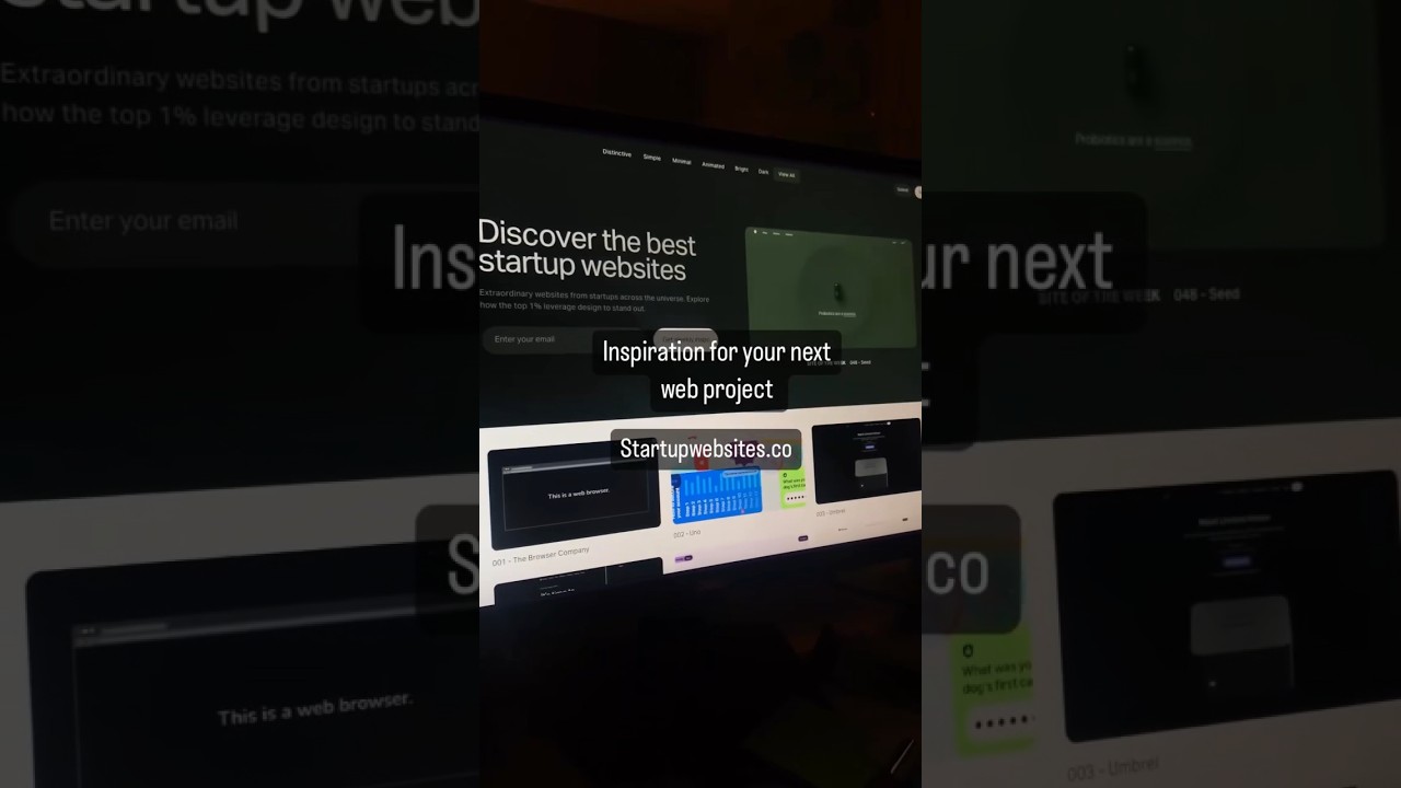 Where to get inspiration for your next website 