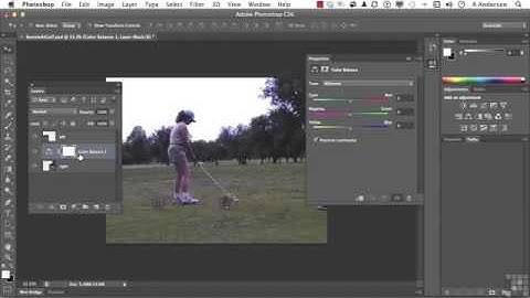 48 Adobe Photoshop CS6 Full Tutorial Using The Color Balance Adjustment