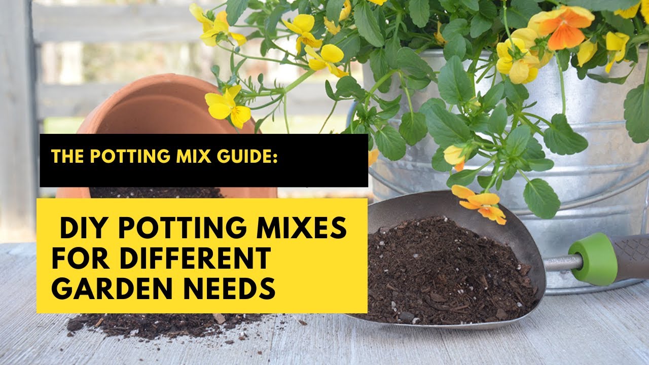 The Potting Mix Guide: How to Make DIY Potting Mixes for Different ...