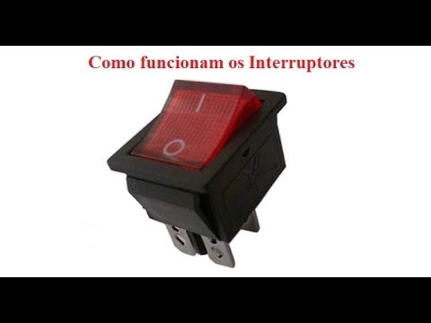 Como funciona os interruptores e como instalar