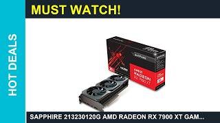 Sapphire 213230120G AMD Radeon RX 7900 XT Gaming Review 2026