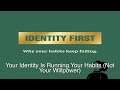 Your Identity Is Running Your Habits (Not Your Willpower) #Shorts