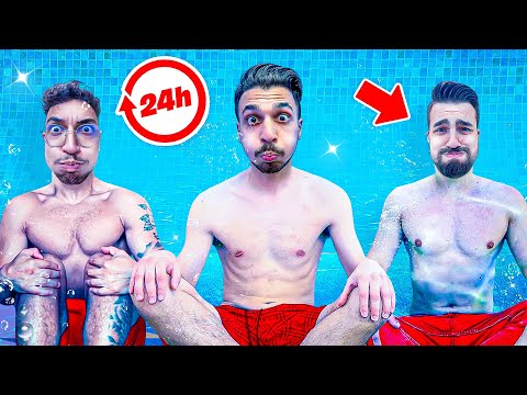 آخرین نفر که توی استخر بمونه 100 دلار برنده میشه