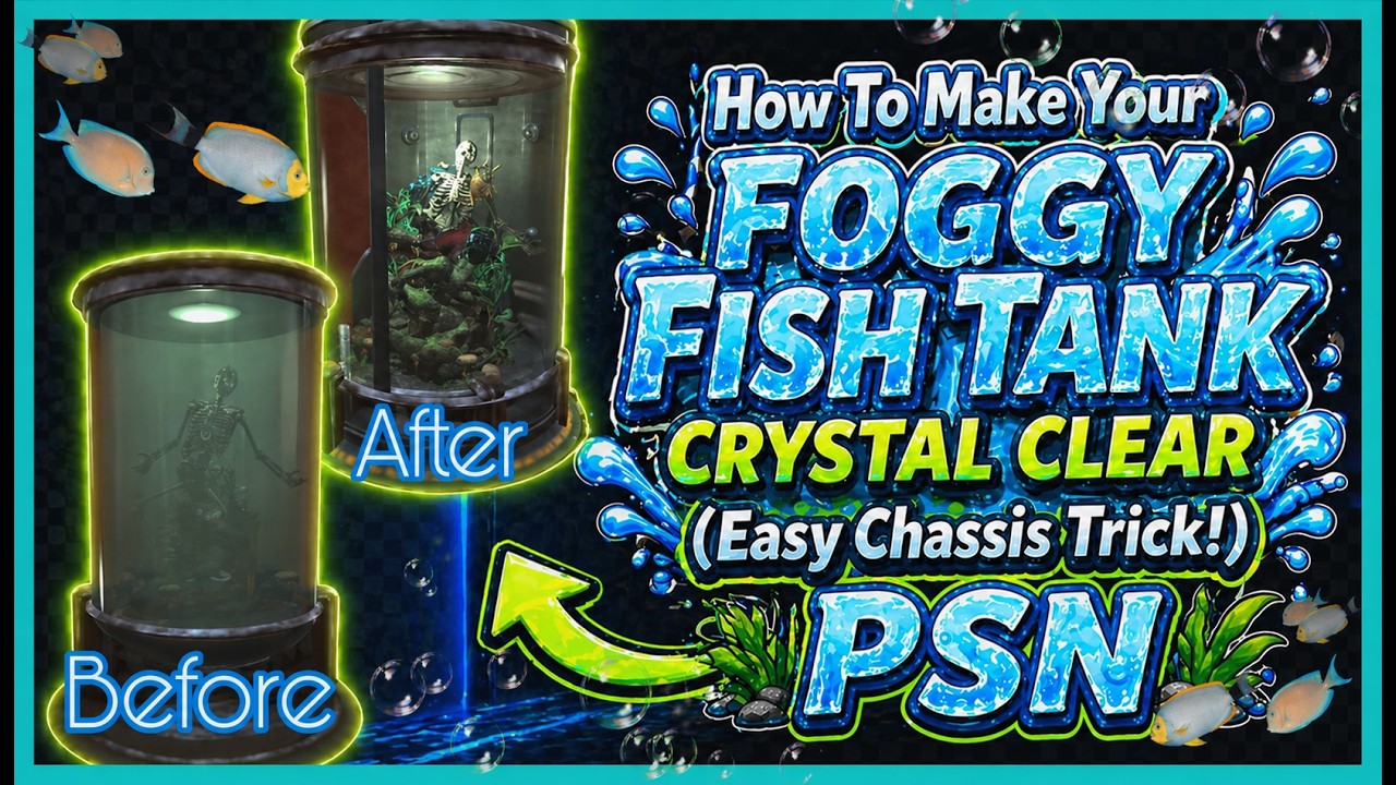 Fallout 76 // 🐟 CLEAR Fish Tank Display Case Trick - YouTube