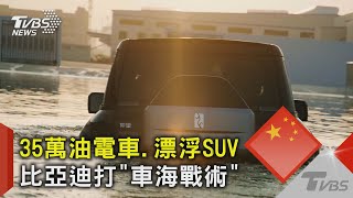 35萬油電車.漂浮SUV 比亞迪打「車海戰術」｜TVBS新聞 @TVBSNEWS02
