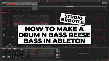 How To Make Drum N Bass Reese Bass in Ableton with Free Presets (like Ed Rush And Bad Company etc)