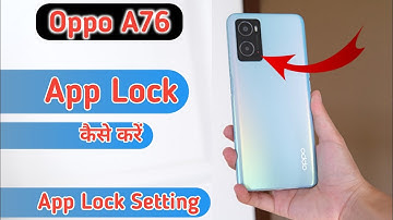 Oppo A76 App Lock Setting" How To Set App lock In Oppo A76" Oppo a76 app lock