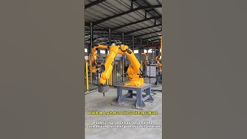Palletizing robot has become the core driving force of process automation#robotarm #robotics #robot
