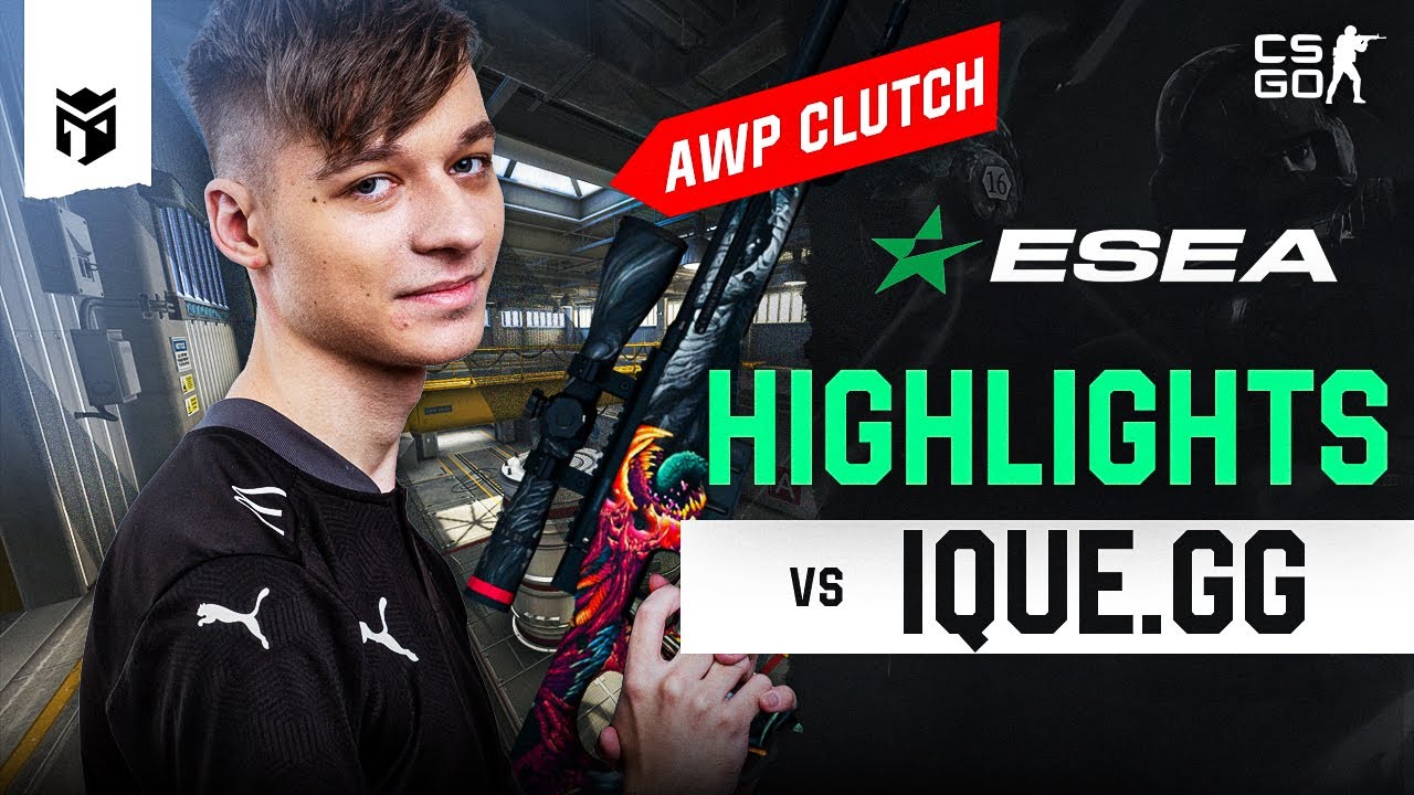 Tough Game in Lower Bracket! | CS:GO ESEA Playoff vs IQUE - YouTube