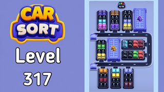 Car Sort: Color Puzzle Level 317 Walkthrough Solution