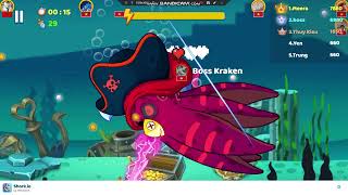 SHARK.IO CHEAT!!!! (BOSSES KILLED MULTIPLE TIMES) screenshot 5
