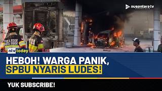 Insiden Minibus Terbakar di SPBU Cilendek Bogor Sempat Picu Kepanikan Warga | NTV TODAY