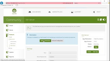 POLITALA : CARA  KONFIGURASI SSH SERVER CLEAROS