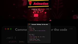 the Blooming flower animation website 🌹 HTML CSS JAVASCRIPT  #uiuxdesign #trending #viral