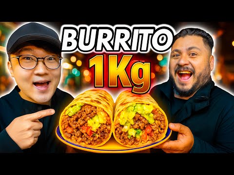VIAJAMOS a PUEBLA por un <strong>BURRITO</strong> GIGANTE de CARNE ASADA