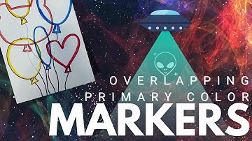 Overlapping Primary Color Markers