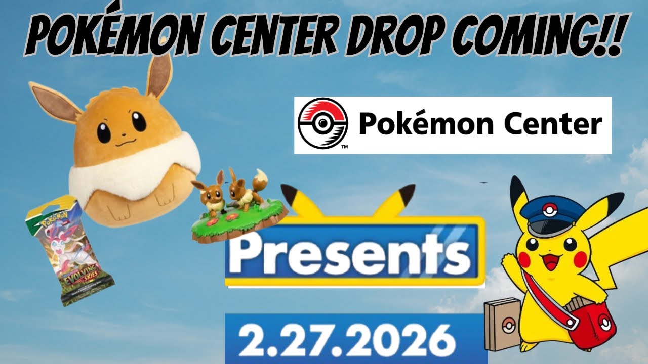 Возможно, на этой неделе в Pokémon Center появится новый персонаж!!!
