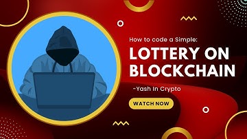 How to create a lottery smart contract | Beginner friendly | Blockchain | Learn solidity.