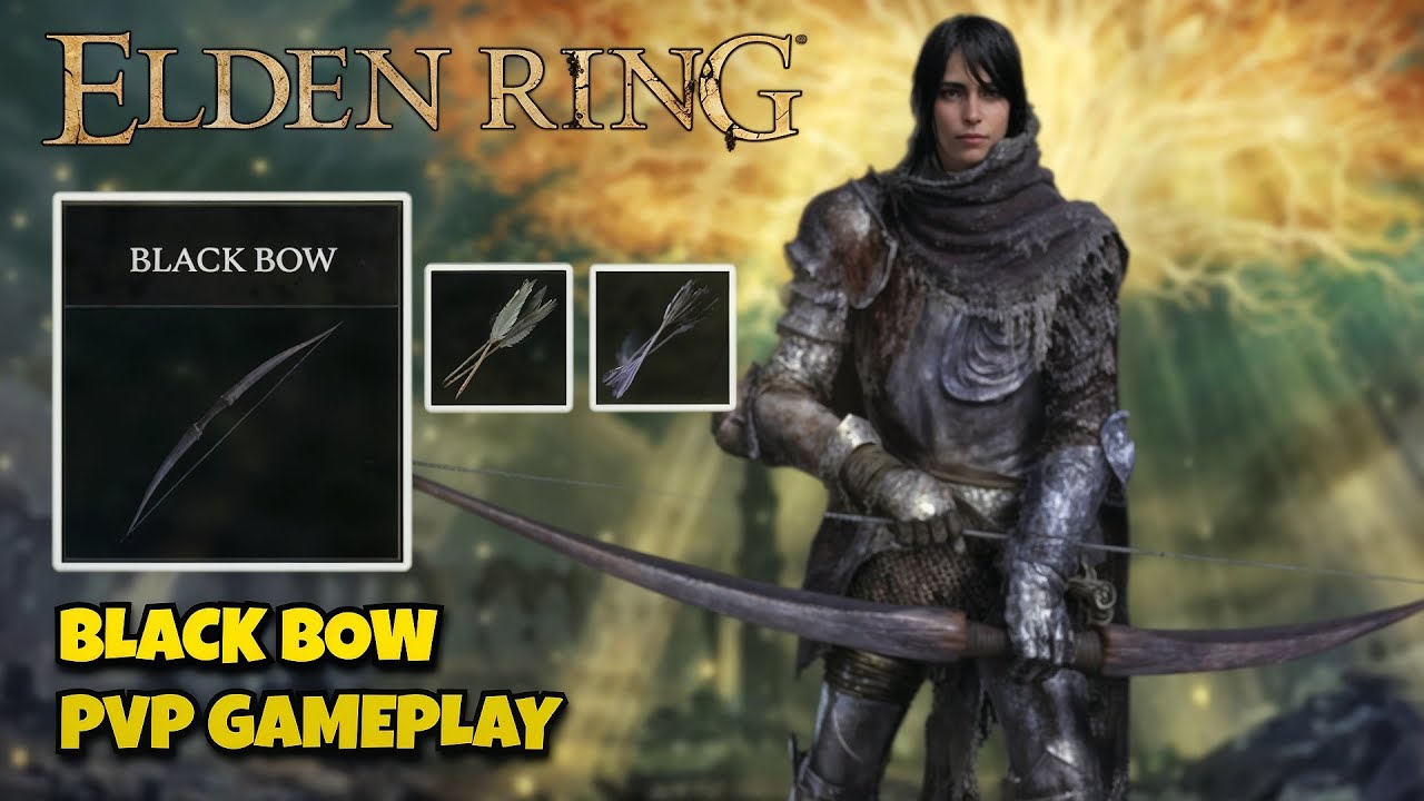 Pvp Black Bow Action In Elden Ring - Epic Gameplay!